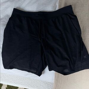 Lululemon Black Athletic Shorts - Size Large